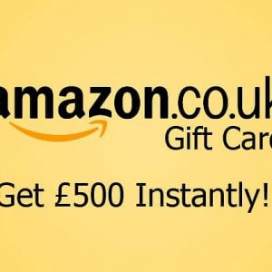Amazon.co.uk Gift Card – Balance 500GBP